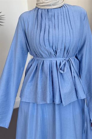 Sasha Etek Takım Mavi