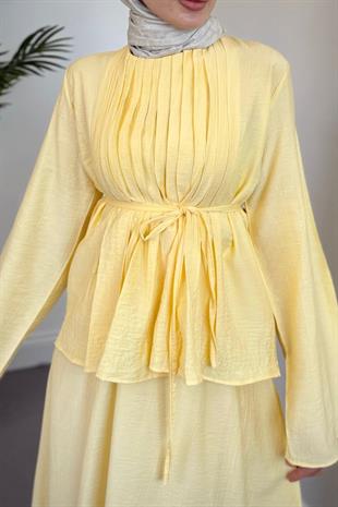 Sasha Etek Takım Sarı