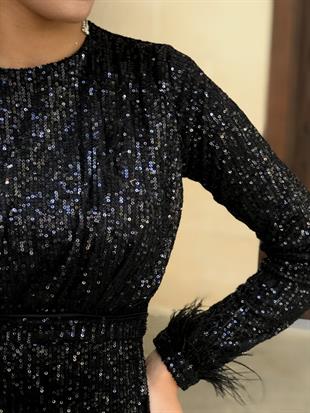 Sindy Payet Abiye Siyah 