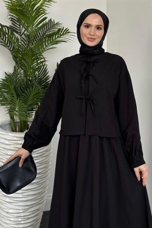 Sove Etekli Takım Siyah