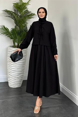 Sove Etekli Takım Siyah