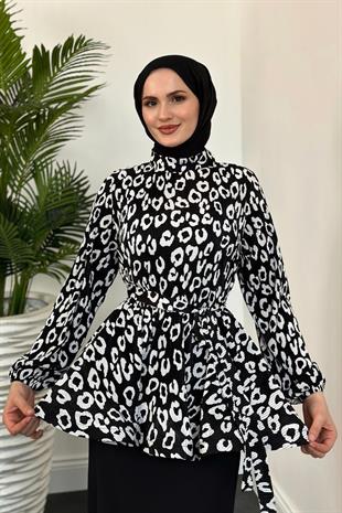 Style Etek Takım Siyah Zebra