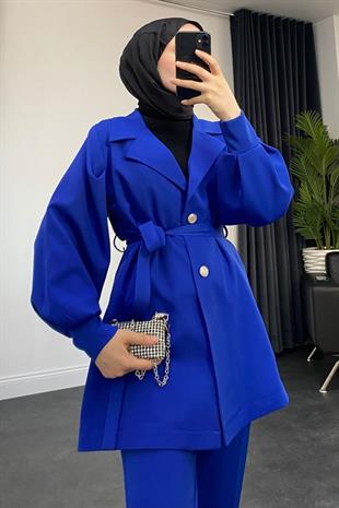 Tilda Ceket Takım Saks