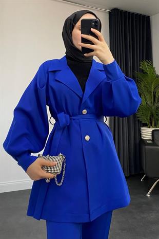 Tilda Ceket Takım Saks