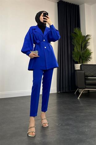 Tilda Ceket Takım Saks