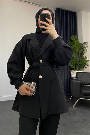 Tilda Ceket Takım Siyah