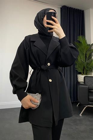 Tilda Ceket Takım Siyah