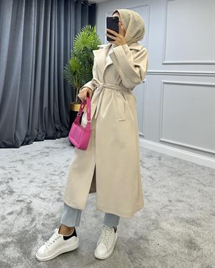 Tolunay Kaşe Kaban Bej