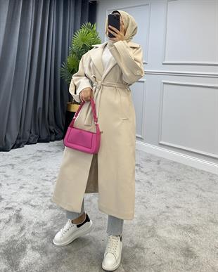 Tolunay Kaşe Kaban Bej