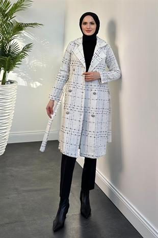 Tüvit Kuşaklı Kaban Beyaz