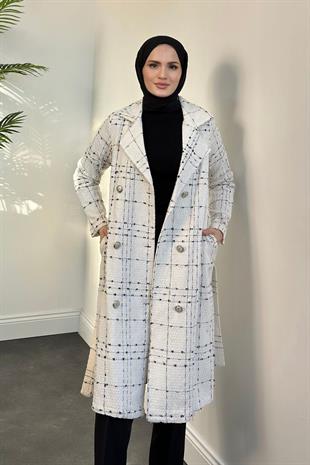 Tüvit Kuşaklı Kaban Beyaz