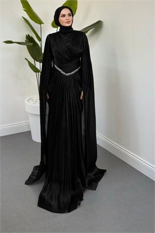 Vilma Taşlı Jan Jan Abiye Siyah