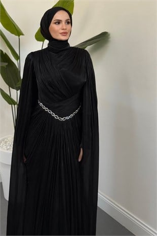 Vilma Taşlı Jan Jan Abiye Siyah