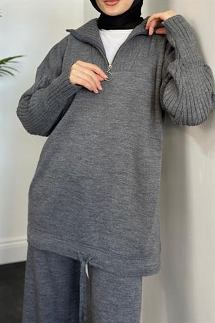 Wendy Triko Takım Gri