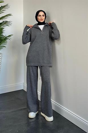 Wendy Triko Takım Gri