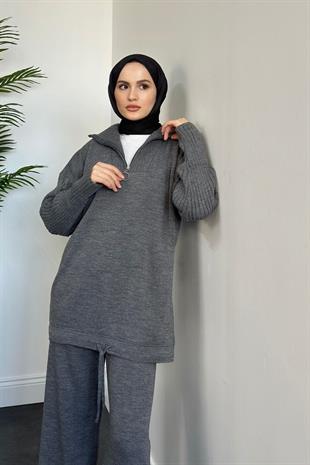 Wendy Triko Takım Gri