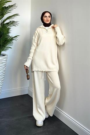 Wendy Triko Takım Krem