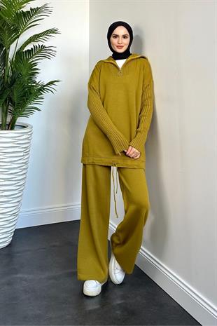 Wendy Triko Takım Yağ Yeşili