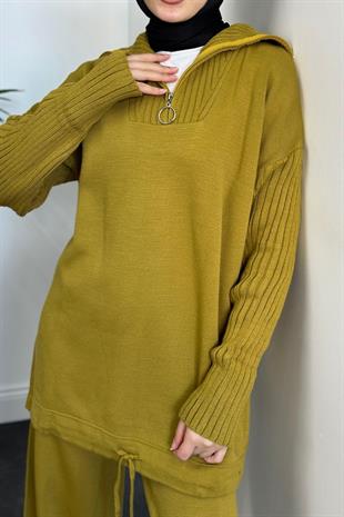 Wendy Triko Takım Yağ Yeşili