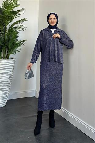 Willow Simli Kalem Etek Takım Lacivert