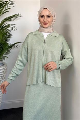 Willow Simli Kalem Etek Takım Mint