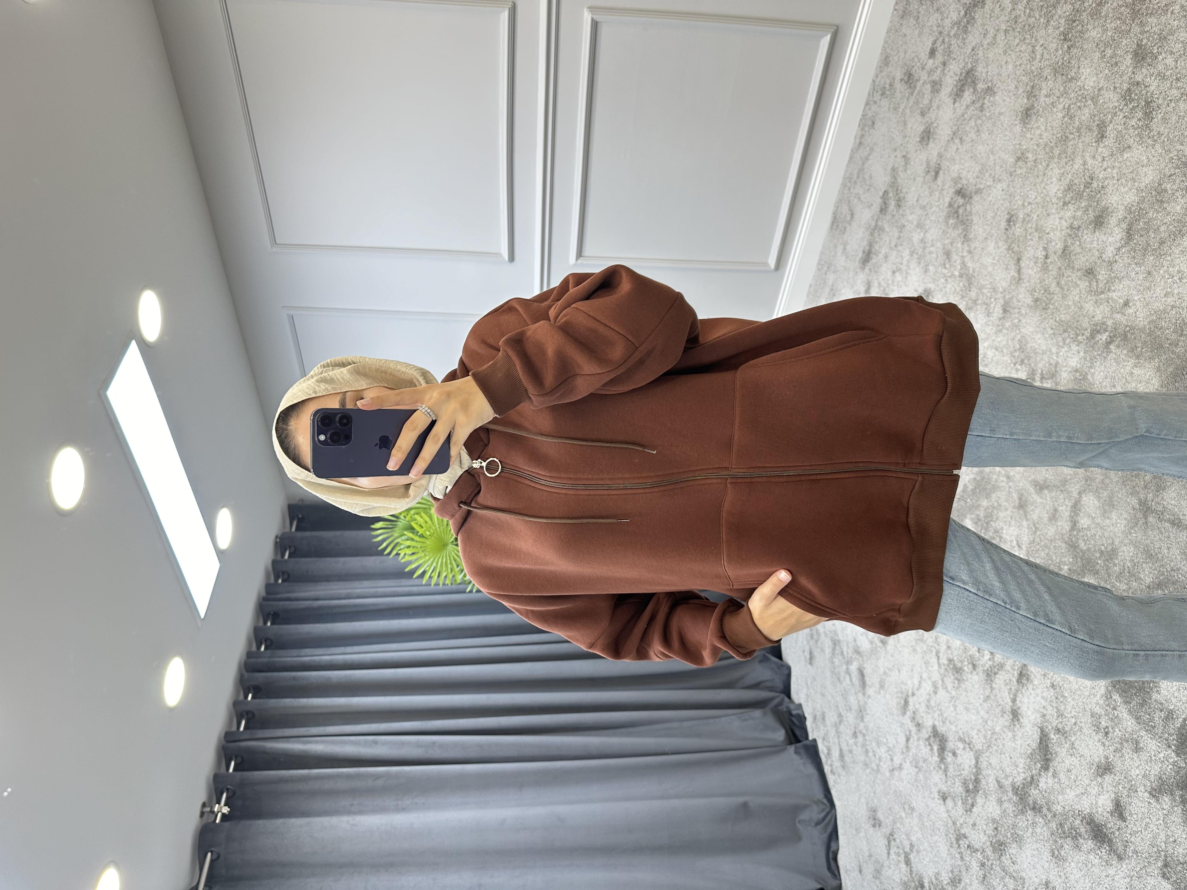 Fashion Sweat Kahverengi