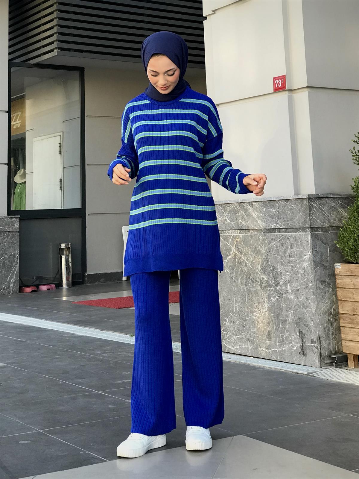 Rüya Triko Takım Saks