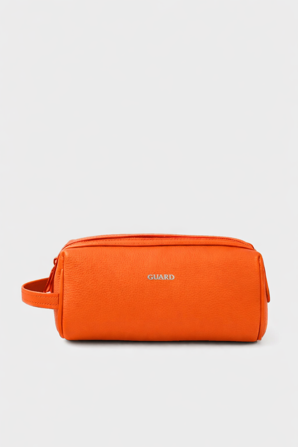 Guard Turuncu Mat Unisex Deri El Çantası