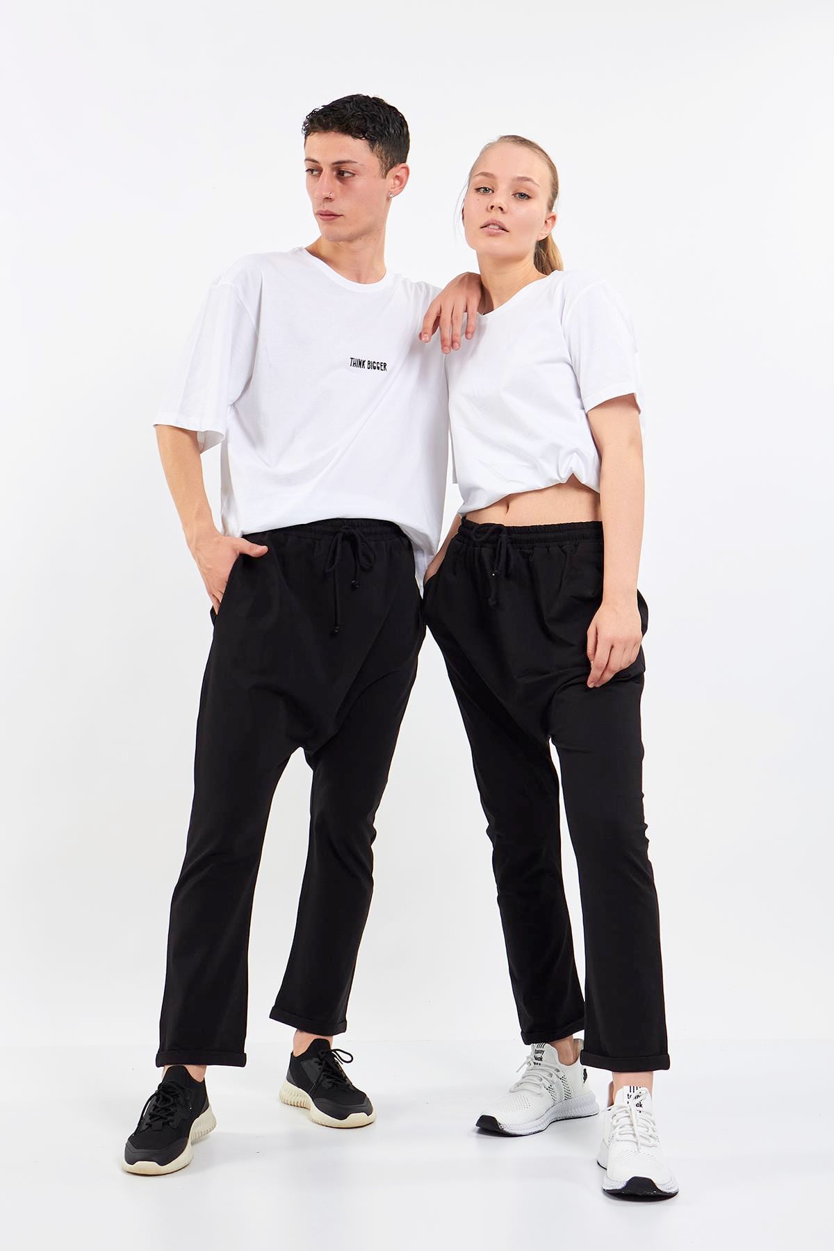 SİYAH RİO X HAREM PANTALON