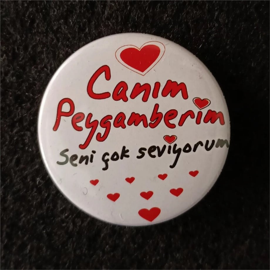 Canım peygamberim rozeti