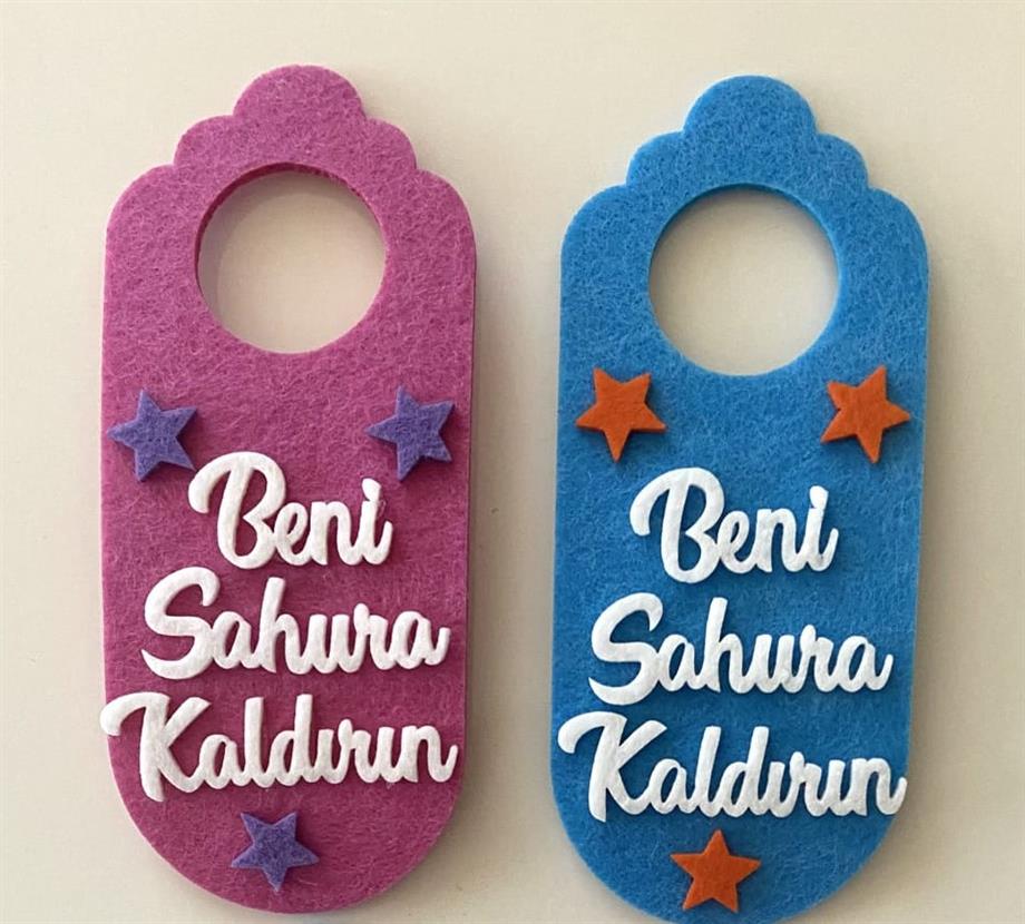 Kapı sahur notu-Yazılı