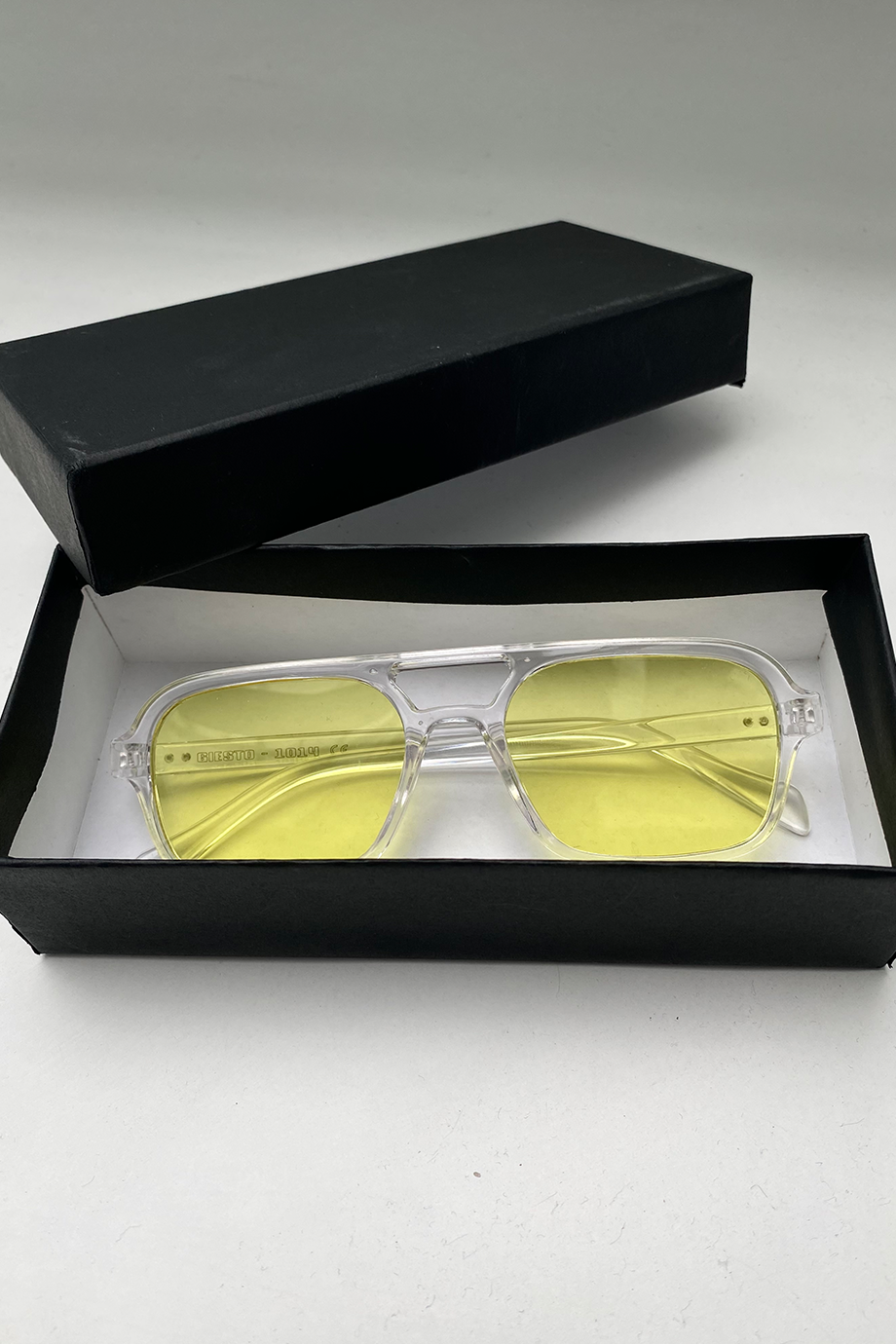 SARI RENK UNISEX GÖZLÜK