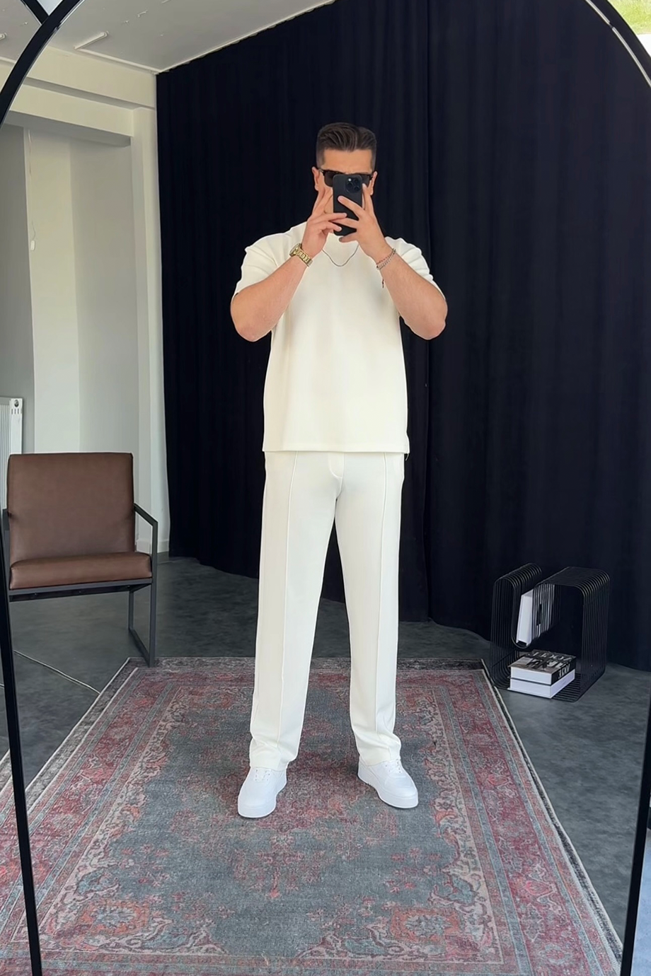 BEYAZ OYS KUMAŞ TAKIM