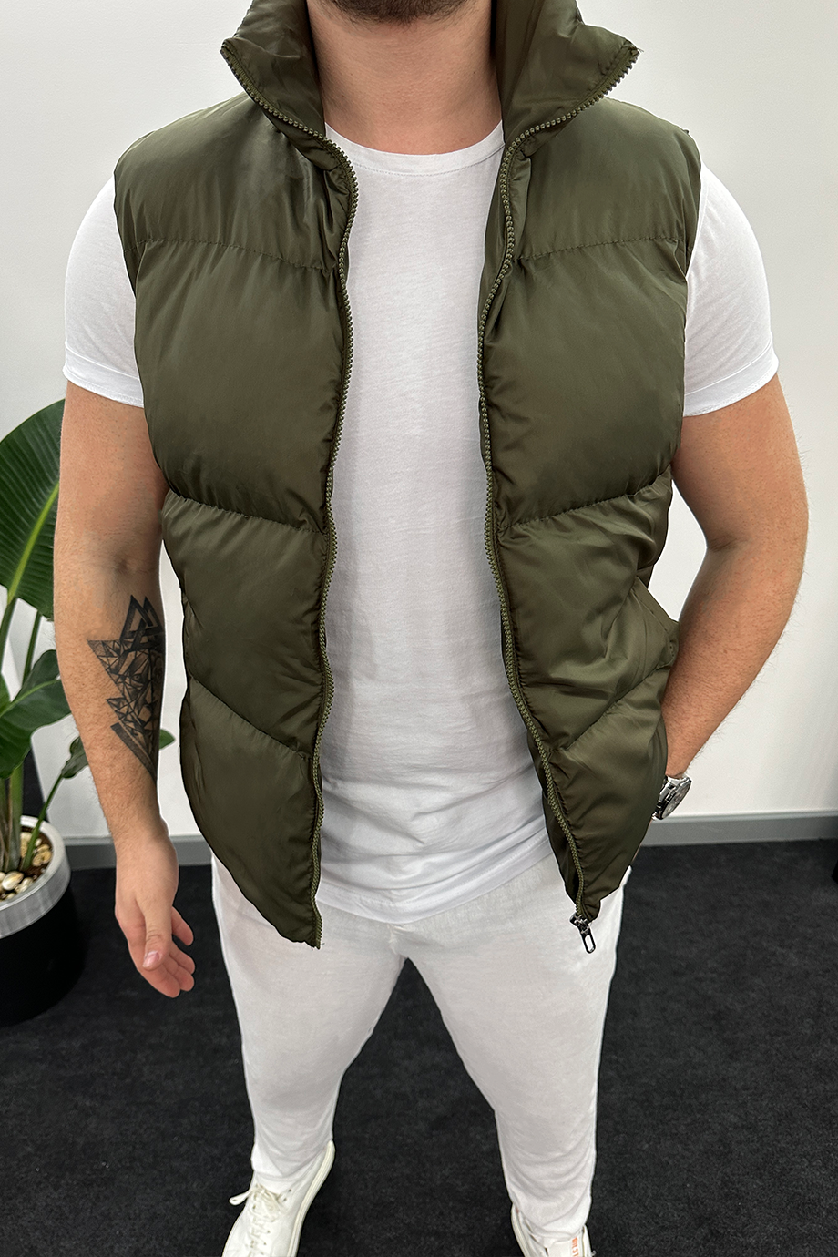 HAKİ UNISEX ŞİŞME YELEK