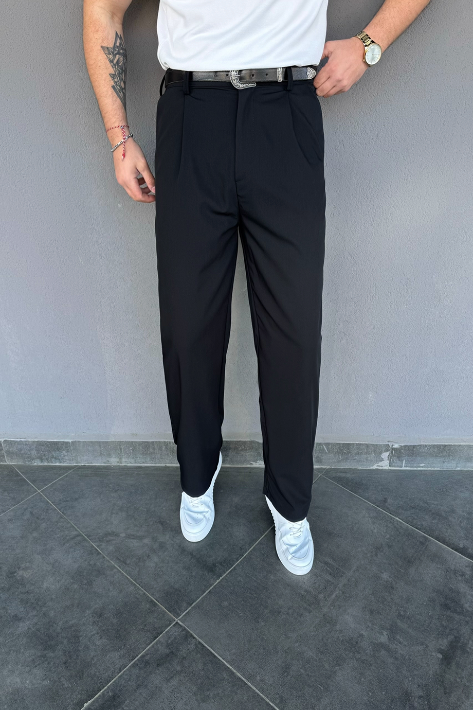 İTHAL KUMAŞ ÖZEL ÜRETİM BAGGY PANTALON