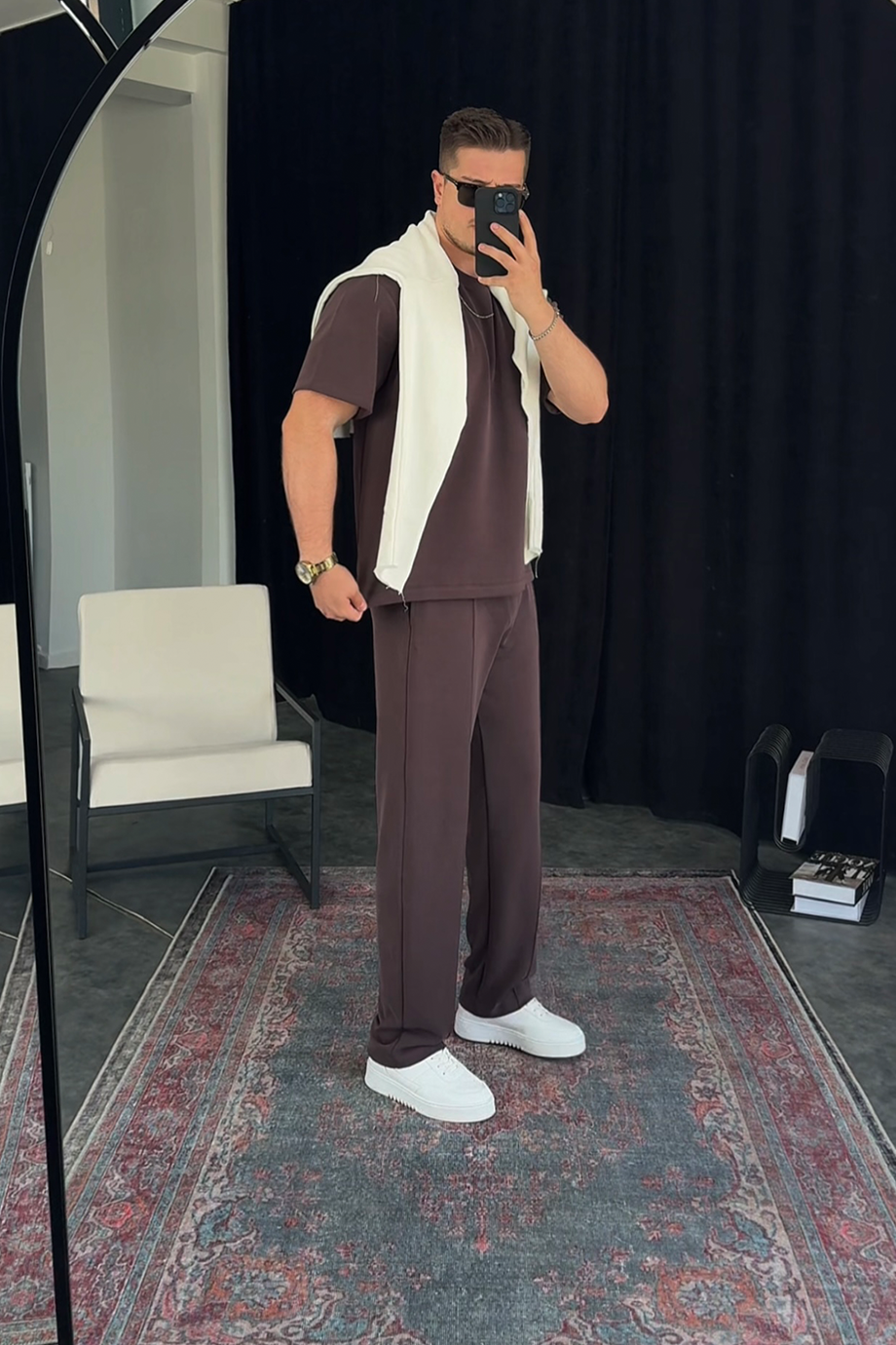 KAHVE OYS KUMAŞ ALT-ÜST TAKIM