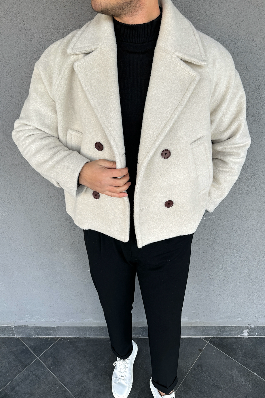 KIRIK BEYAZ KRUVAZE PREMİUM MONT