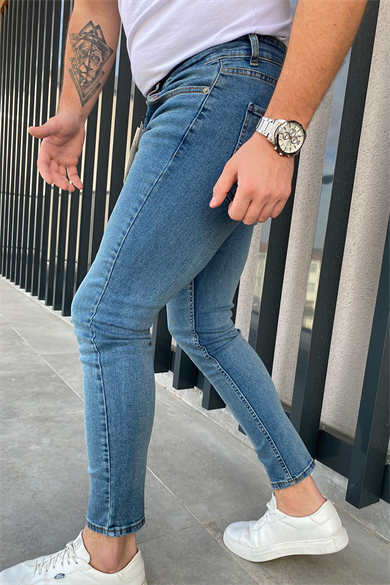 ÖZEL TON SLİM-FİT KOT PANTALON