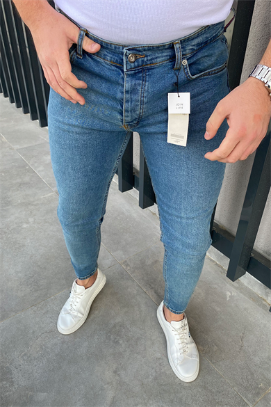 ÖZEL TON SLİM-FİT KOT PANTALON