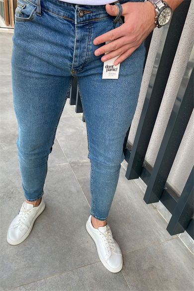 ÖZEL TON SLİM-FİT KOT PANTALON