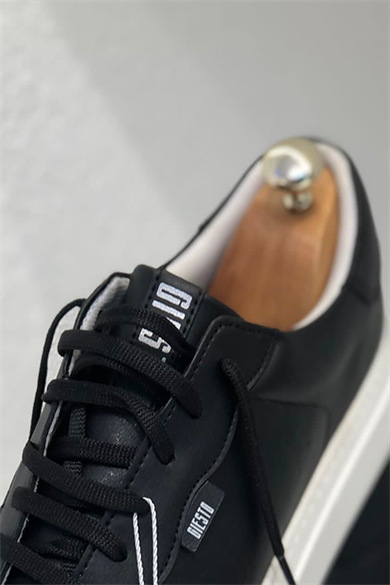 SİYAH BASİC DERİ AYAKKABI