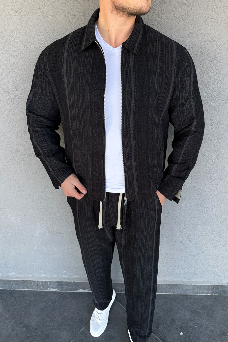 SİYAH CEKET-PANTALON TAKIM