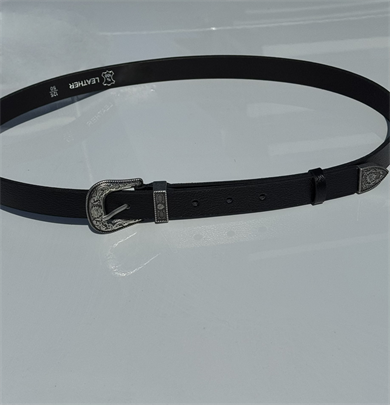 SİYAH ÖZEL TASARIM %100 DERİ KEMER