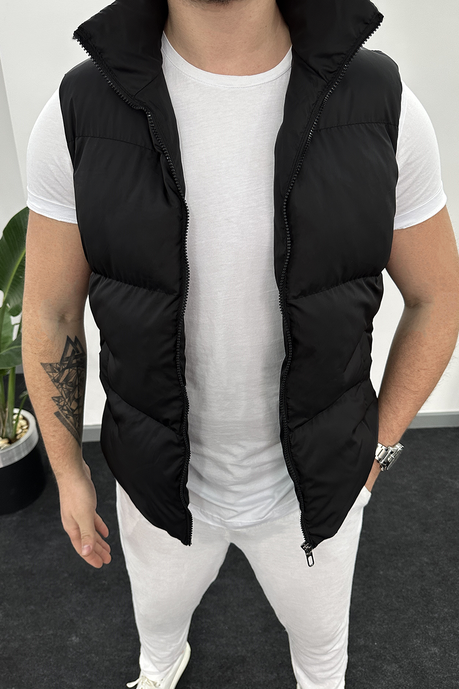 SİYAH UNISEX ŞİŞME YELEK
