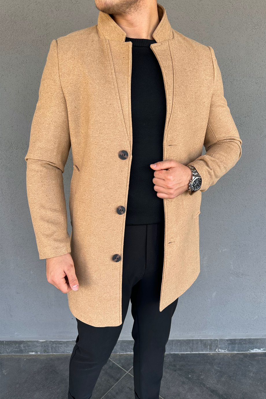 TABA HAKİM YAKA KAŞE KABAN