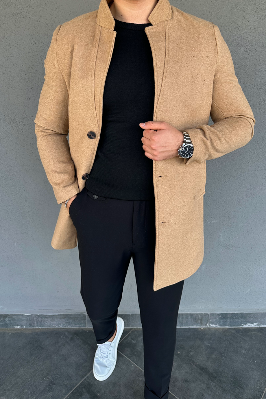 TABA HAKİM YAKA KAŞE KABAN