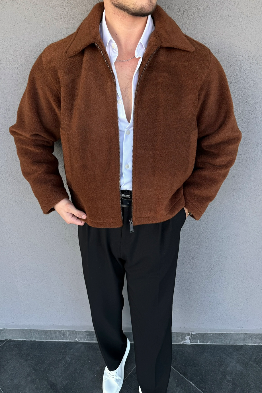 TABA PREMİUM SERİ GENİŞ YAKA MONT