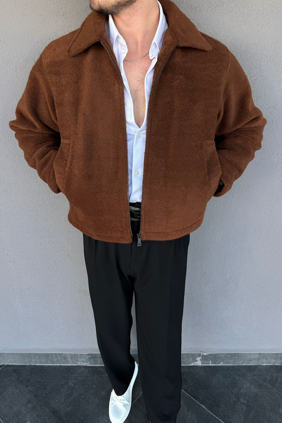 TABA PREMİUM SERİ GENİŞ YAKA MONT