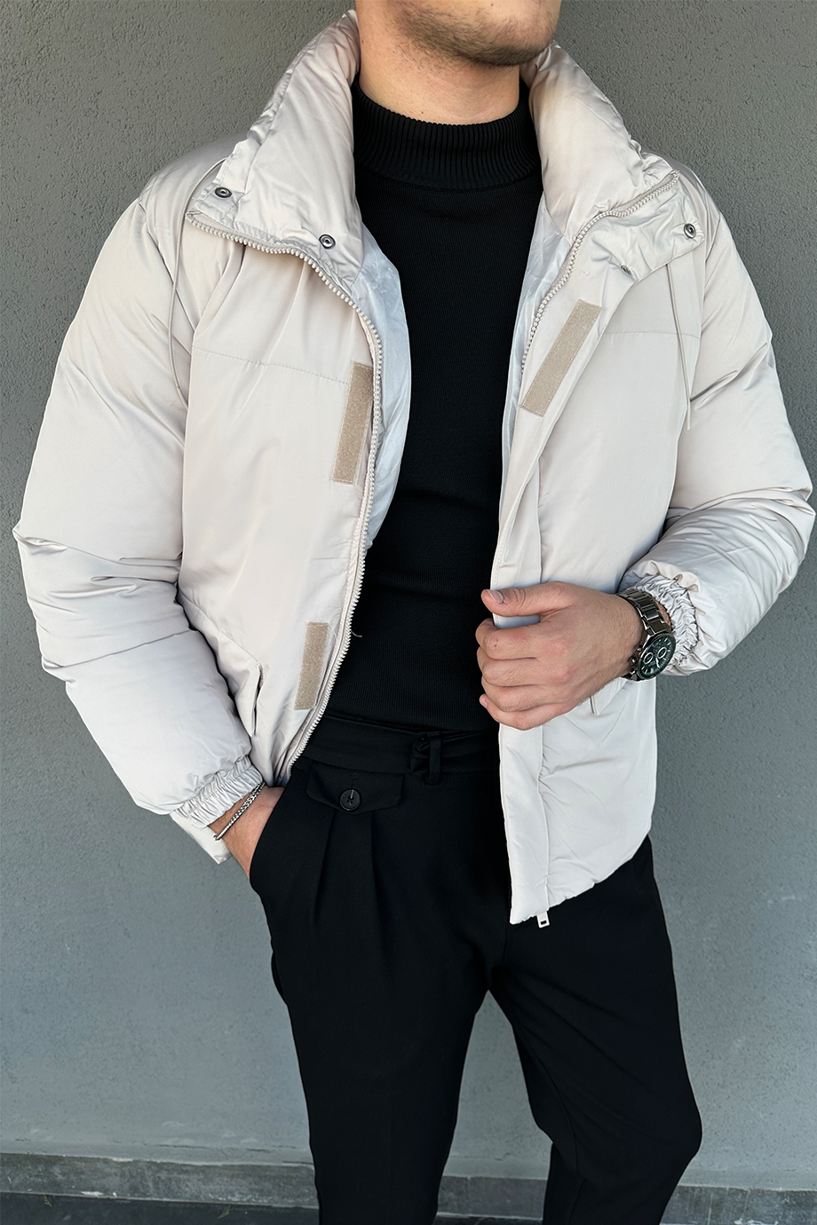 TAŞ GRİ ŞİŞME MONT