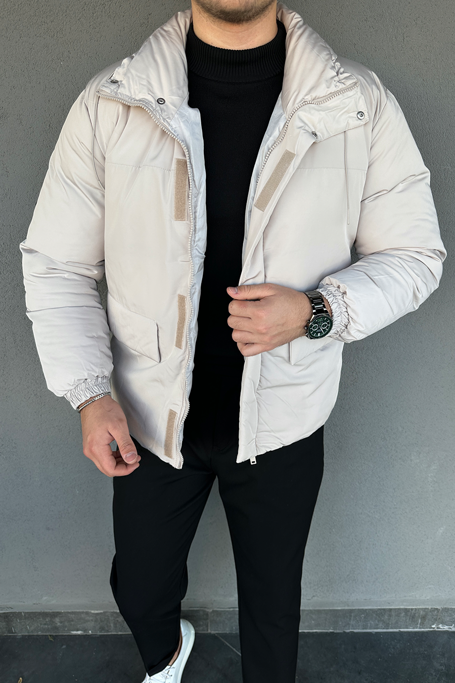 TAŞ GRİ ŞİŞME MONT